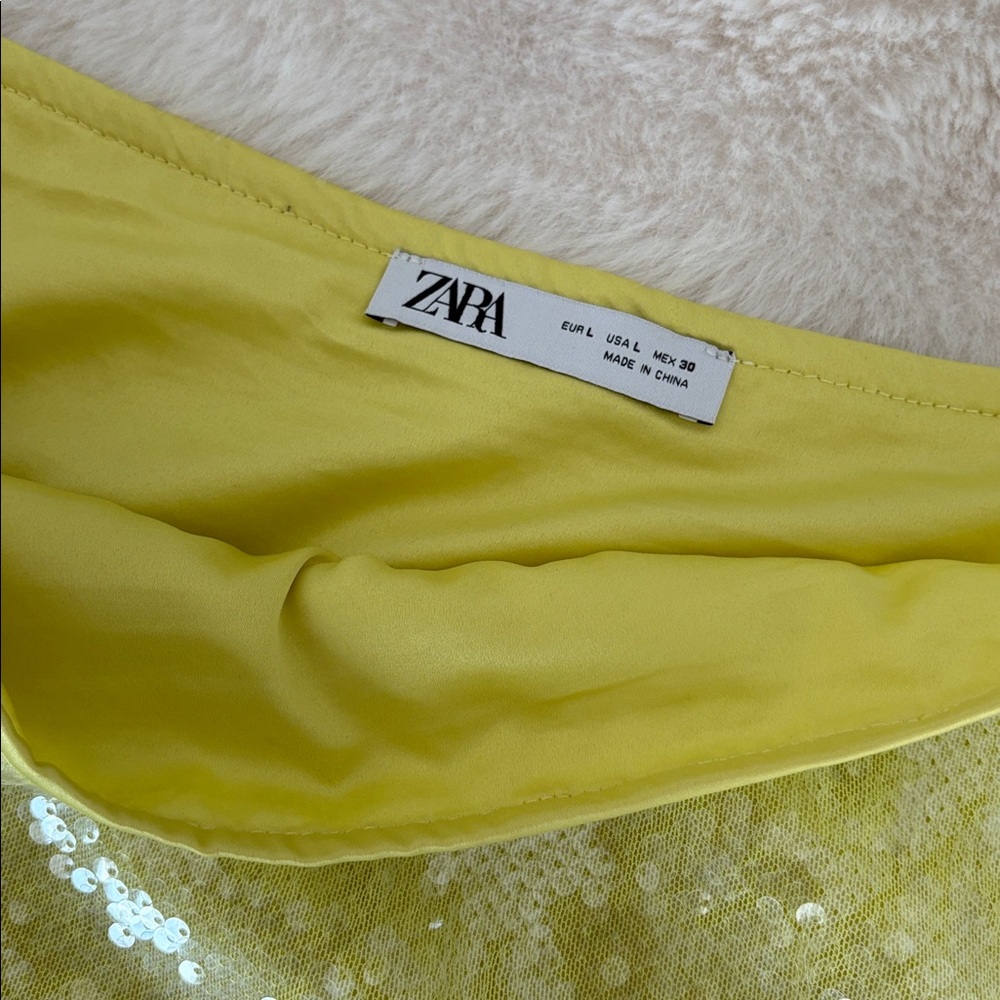 ZARA Sequin skirt - Picture 3 of 8